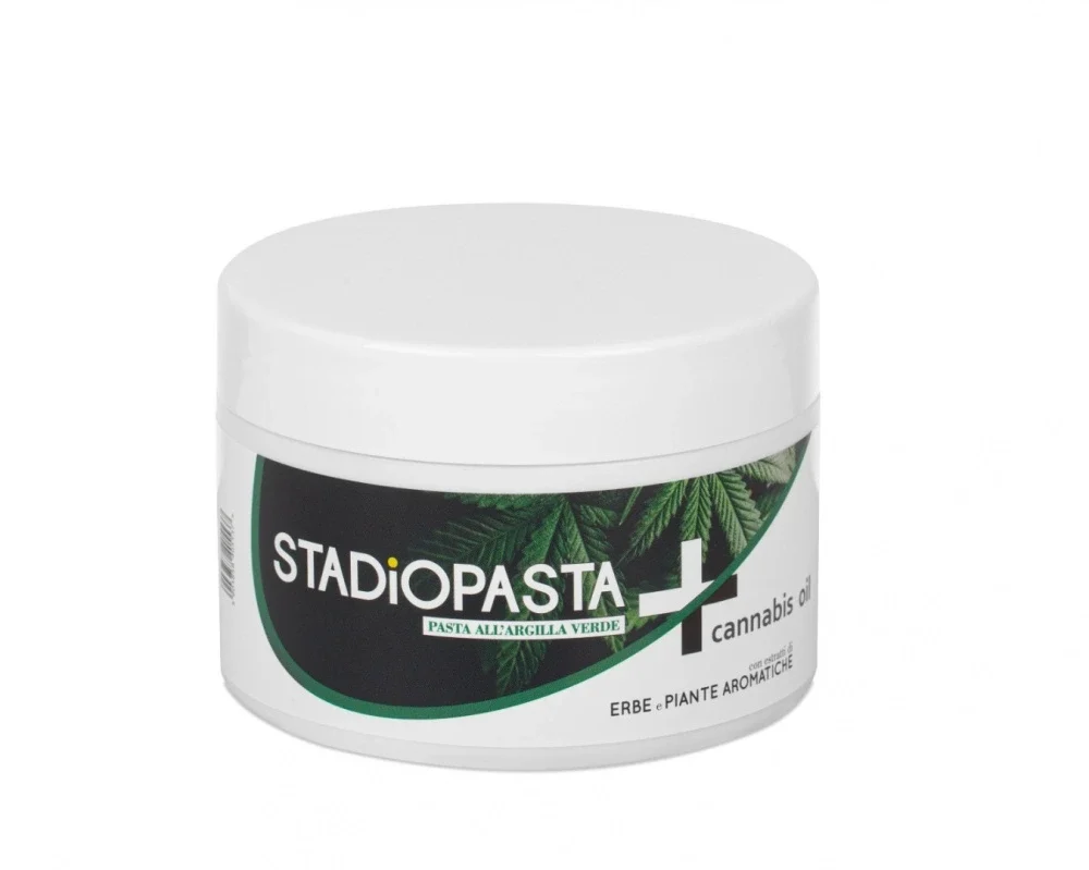 zwyrodnienie kolana co miejscowo STADiOPASTA PLUS kremowa-pasta z olejem konopnym na kontuzje i urazy