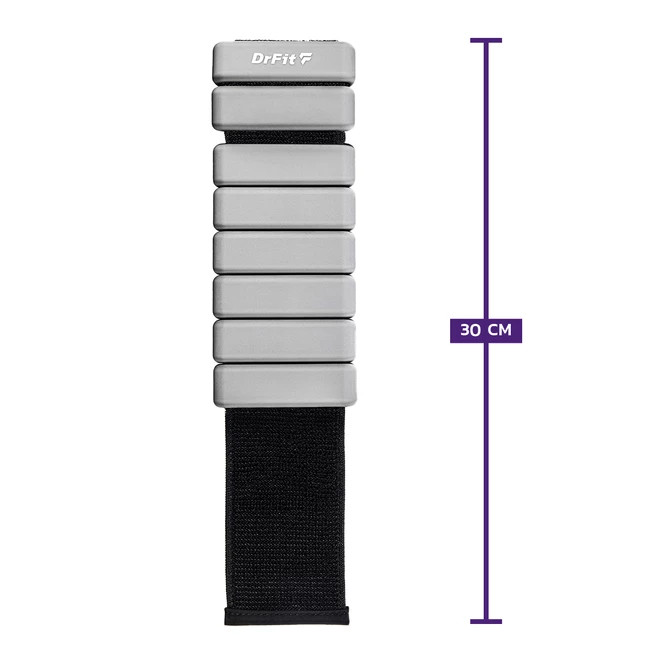 DrFit silikonowe obciążniki ciężarki do ćwiczeń na kostki i nadgarstki 0,45 kg (para ) - obrazek 4