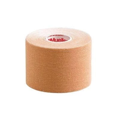 tejpy cieliste do stawu scięgna kinestyaping Mueller bawełniane oddychające 5 cm x 5 m beżowe