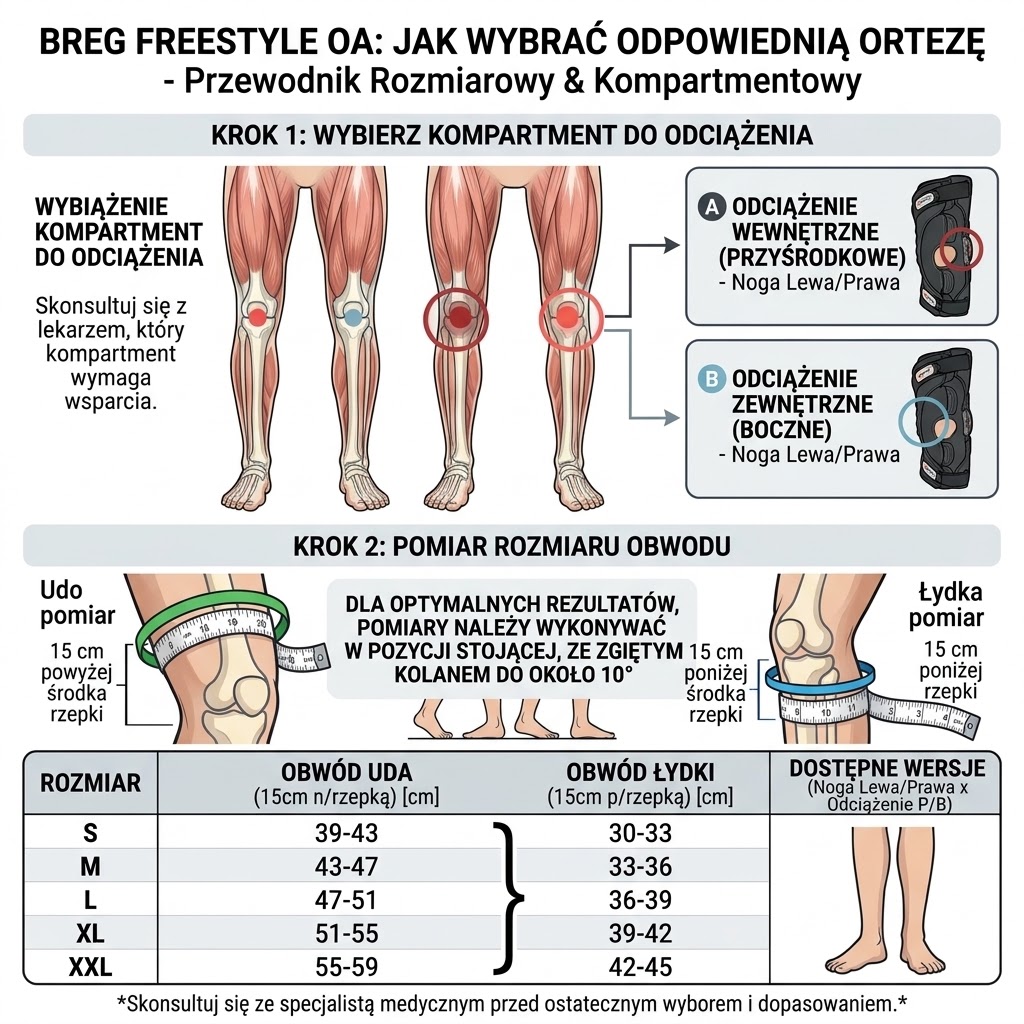 jak wybrać ortezę na zwyrodnienie kolana berg